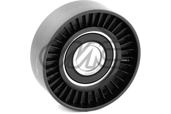 Kreipiantysis skriemulys, V formos rumbuotas diržas Metalcaucho 04922