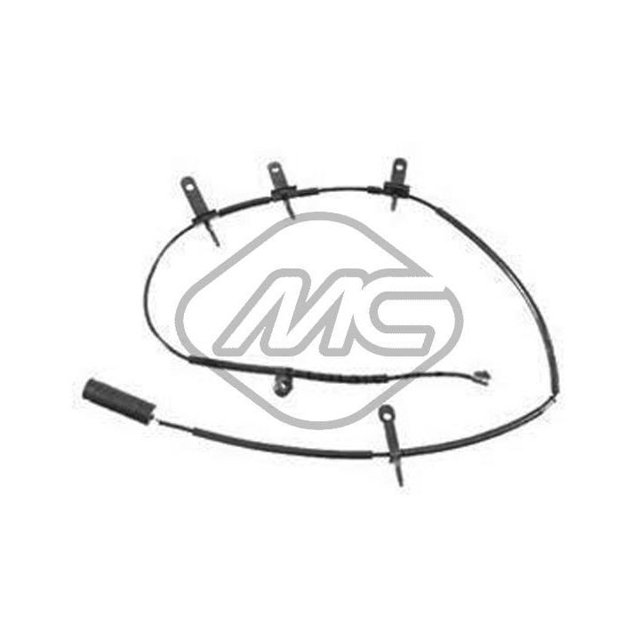 įspėjimo kontaktas, stabdžių trinkelių susidėvėjimas Metalcaucho 02091