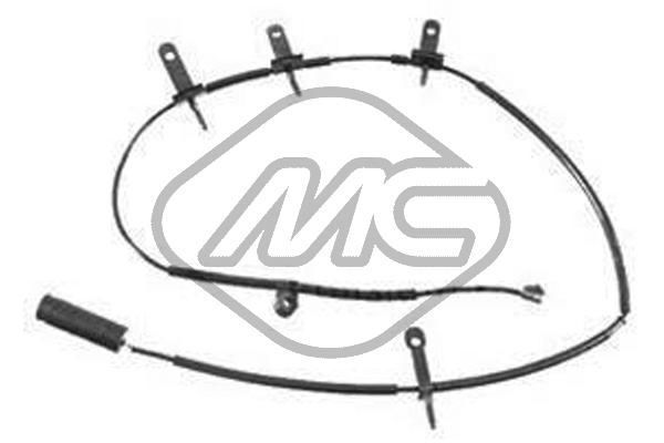 įspėjimo kontaktas, stabdžių trinkelių susidėvėjimas Metalcaucho 02091