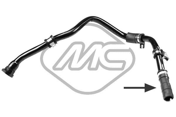 Radiatoriaus žarna Metalcaucho 07685