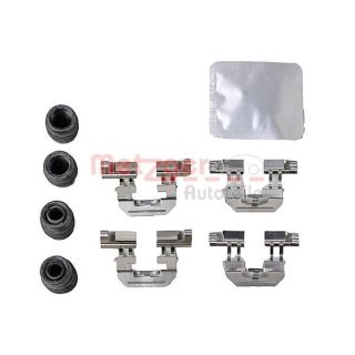 Priedų komplektas, diskinių stabdžių trinkelės METZGER 109-0025
