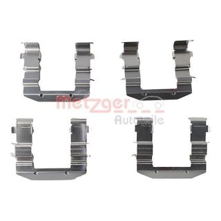 Priedų komplektas, diskinių stabdžių trinkelės METZGER 109-0037