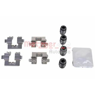 Priedų komplektas, diskinių stabdžių trinkelės METZGER 109-0045