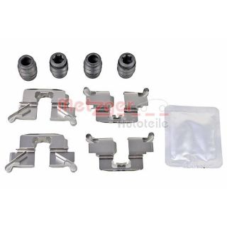 Priedų komplektas, diskinių stabdžių trinkelės METZGER 109-0047