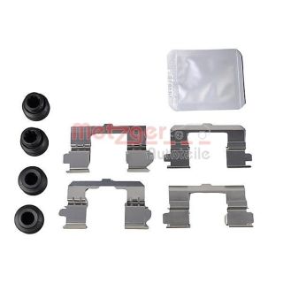 Priedų komplektas, diskinių stabdžių trinkelės METZGER 109-0048