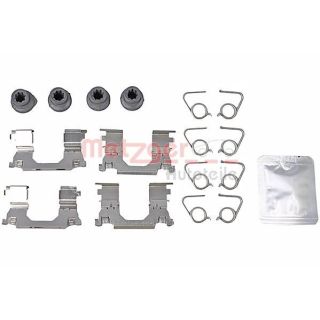 Priedų komplektas, diskinių stabdžių trinkelės METZGER 109-0053