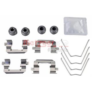 Priedų komplektas, diskinių stabdžių trinkelės METZGER 109-0063