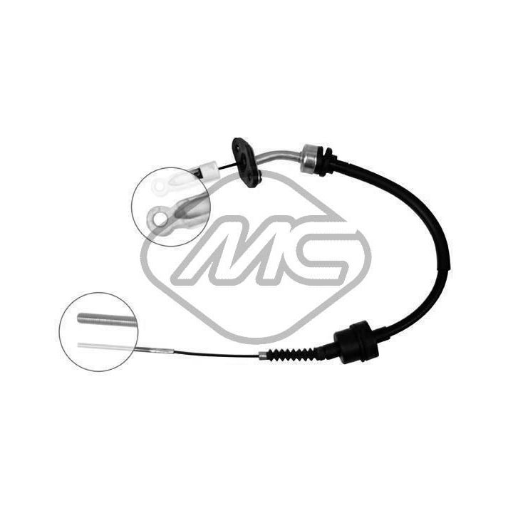 Sankabos trosas Metalcaucho 80006