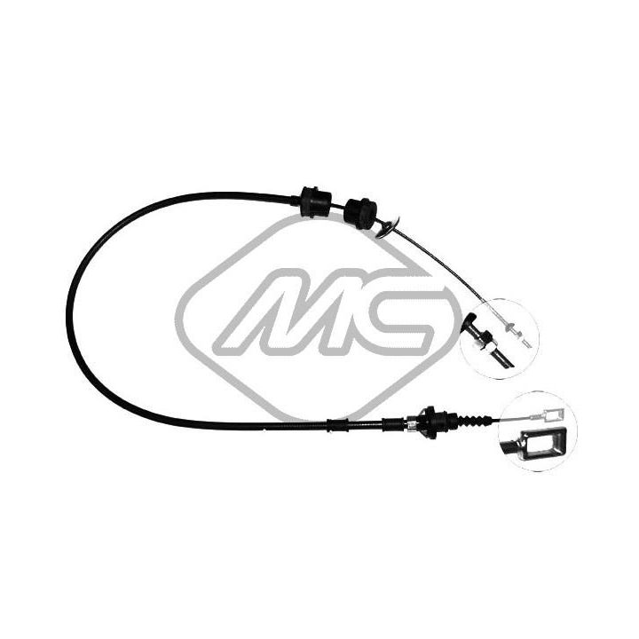 Sankabos trosas Metalcaucho 80075