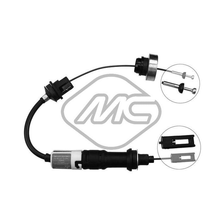 Sankabos trosas Metalcaucho 80097