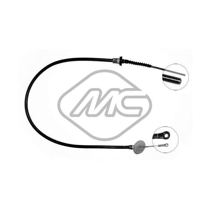 Sankabos trosas Metalcaucho 80120