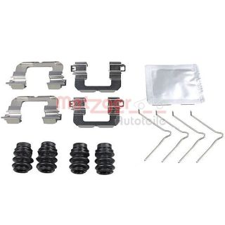 Priedų komplektas, diskinių stabdžių trinkelės METZGER 109-0099