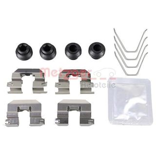 Priedų komplektas, diskinių stabdžių trinkelės METZGER 109-0100