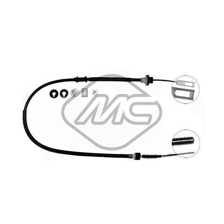 Sankabos trosas Metalcaucho 80217