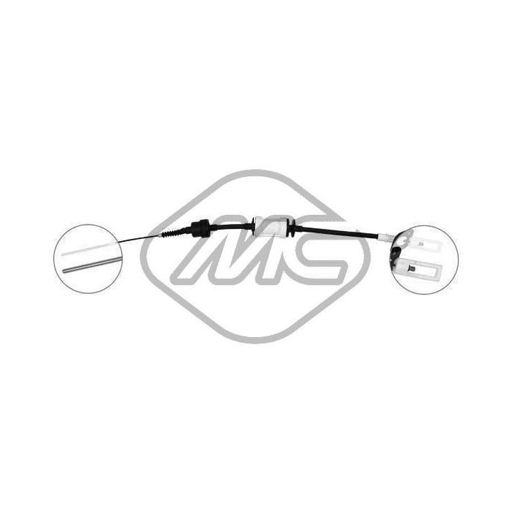 Sankabos trosas Metalcaucho 80268