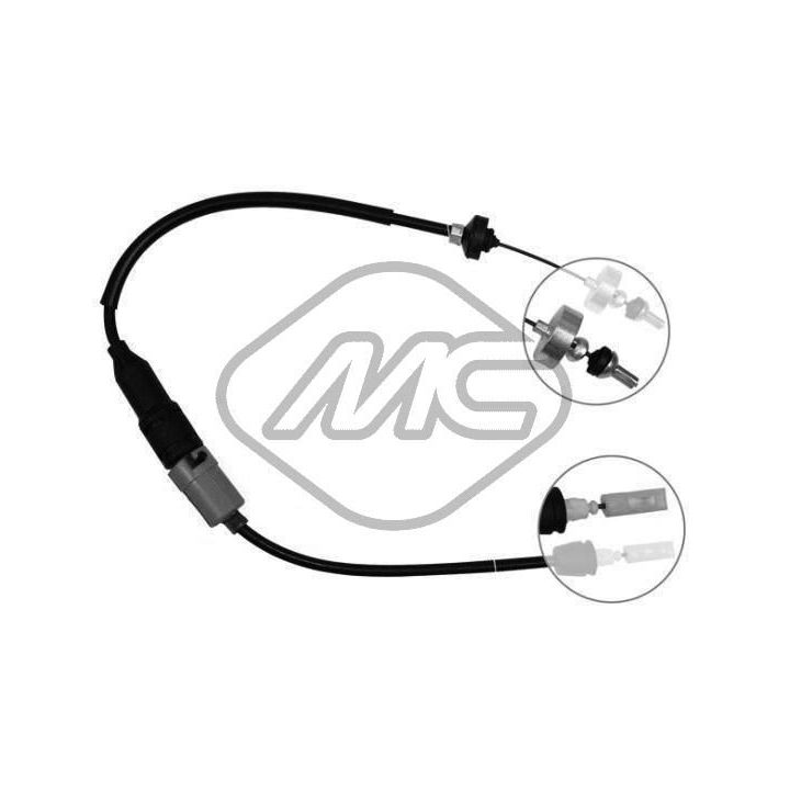 Sankabos trosas Metalcaucho 80273