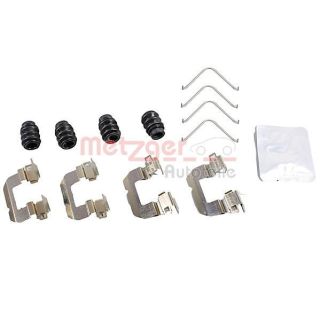 Priedų komplektas, diskinių stabdžių trinkelės METZGER 109-0102