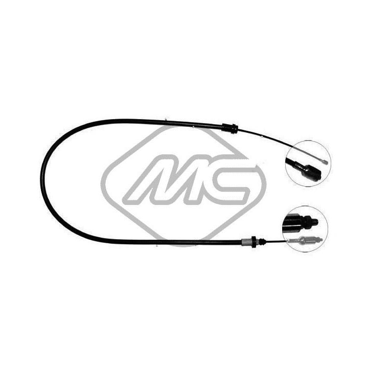 Sankabos trosas Metalcaucho 80338