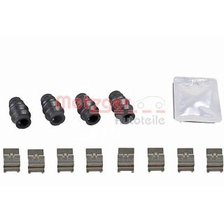 Priedų komplektas, diskinių stabdžių trinkelės METZGER 109-0110