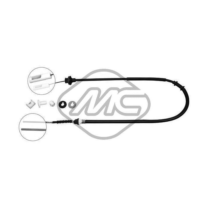 Sankabos trosas Metalcaucho 81116