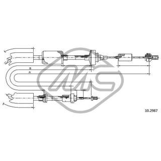 Sankabos trosas Metalcaucho 82929