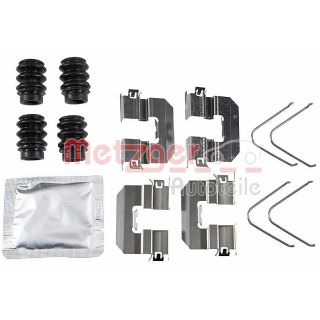 Priedų komplektas, diskinių stabdžių trinkelės METZGER 109-0165