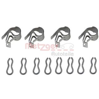 Priedų komplektas, diskinių stabdžių trinkelės METZGER 109-1055