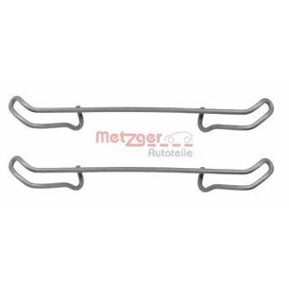 Priedų komplektas, diskinių stabdžių trinkelės METZGER 109-1056