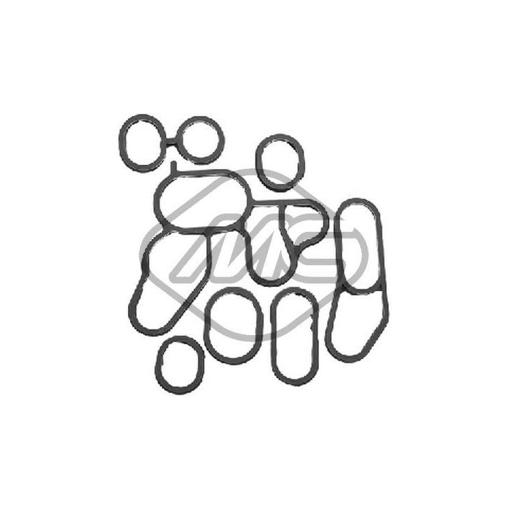 Tarpiklių rinkinys, alyvos aušintuvas Metalcaucho 32479