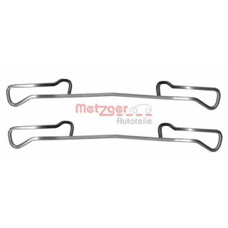 Priedų komplektas, diskinių stabdžių trinkelės METZGER 109-1150