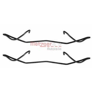 Priedų komplektas, diskinių stabdžių trinkelės METZGER 109-1180