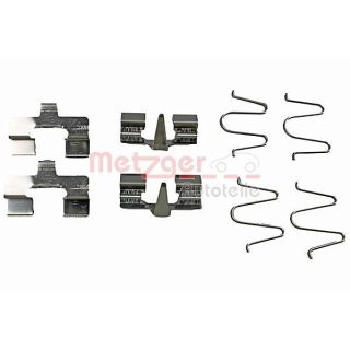Priedų komplektas, diskinių stabdžių trinkelės METZGER 109-1207