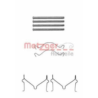 Priedų komplektas, diskinių stabdžių trinkelės METZGER 109-1209