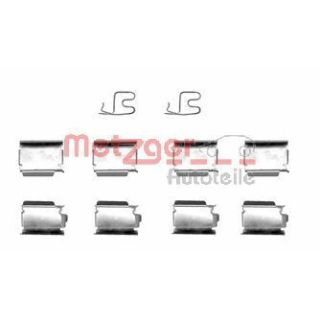 Priedų komplektas, diskinių stabdžių trinkelės METZGER 109-1246