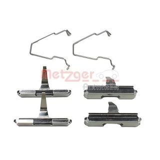 Priedų komplektas, diskinių stabdžių trinkelės METZGER 109-1270