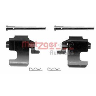 Priedų komplektas, diskinių stabdžių trinkelės METZGER 109-1273