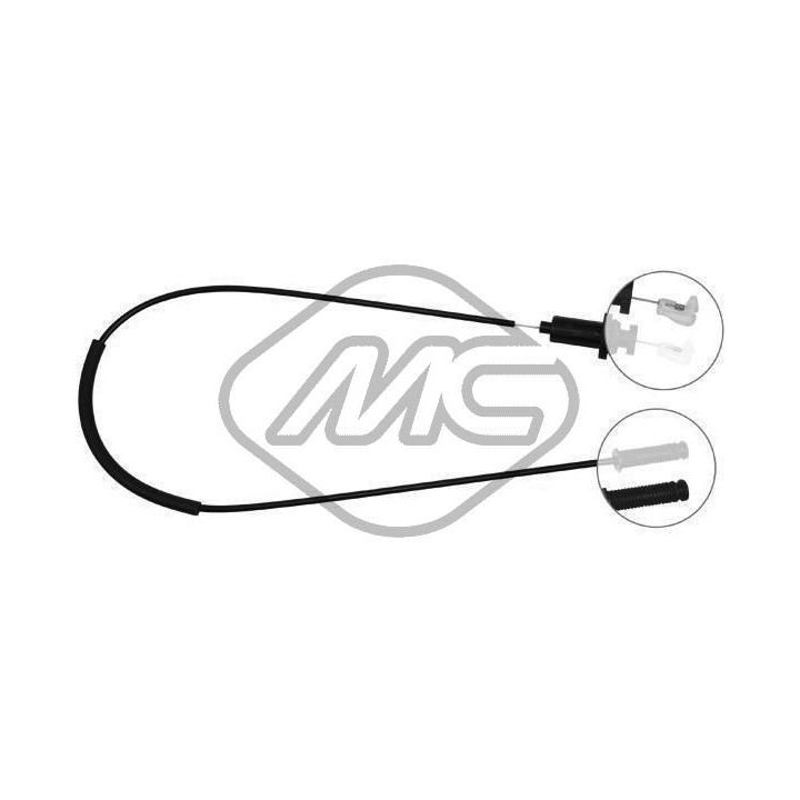 Akceleratoriaus trosas Metalcaucho 81462