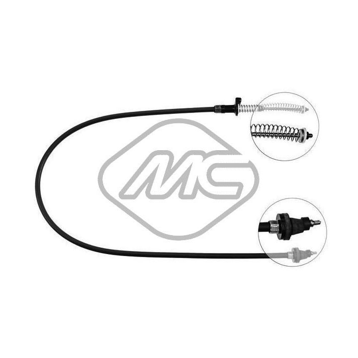 Akceleratoriaus trosas Metalcaucho 81496