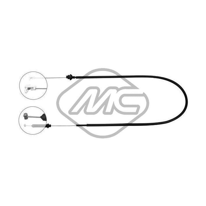 Akceleratoriaus trosas Metalcaucho 83192