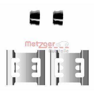 Priedų komplektas, diskinių stabdžių trinkelės METZGER 109-1688