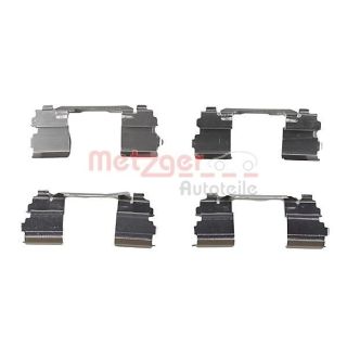 Priedų komplektas, diskinių stabdžių trinkelės METZGER 109-1768