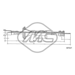 Tachometro velenas Metalcaucho 81240