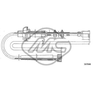 Tachometro velenas Metalcaucho 81244