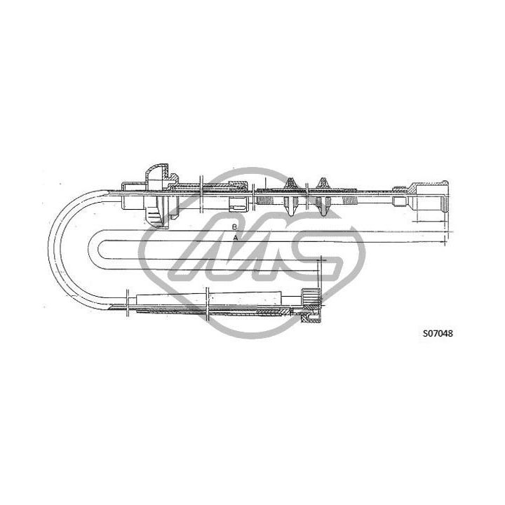 Tachometro velenas Metalcaucho 81244