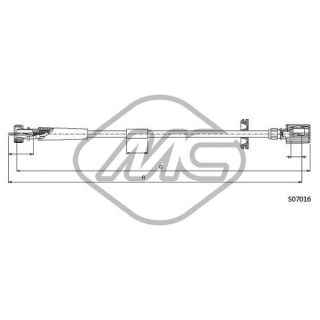 Tachometro velenas Metalcaucho 81245