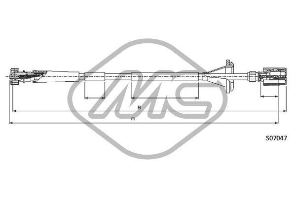 Tachometro velenas Metalcaucho 82080