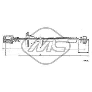 Tachometro velenas Metalcaucho 82081