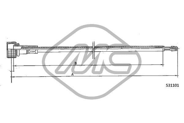 Tachometro velenas Metalcaucho 83677