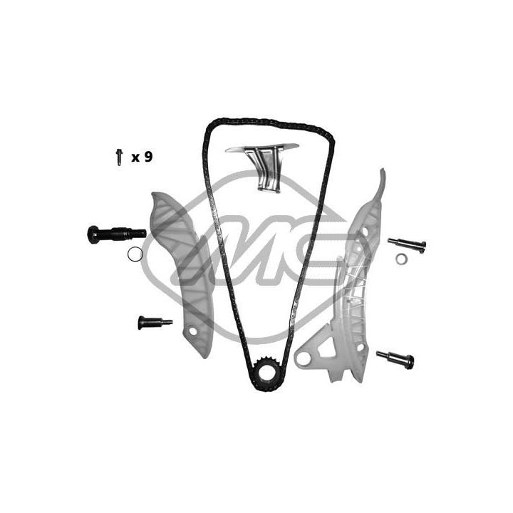 Paskirstymo grandinės komplektas Metalcaucho 06179