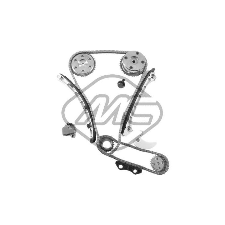 Paskirstymo grandinės komplektas Metalcaucho 51365